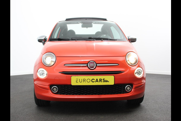 Fiat 500C 1.0 Hybrid Cabrio Navigatie Climate Control Cruise control Lichtmetalen velgen Apple Carplay/ Android Auto Navigatie Parkeersensor achter