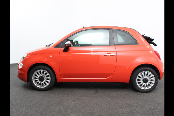 Fiat 500C 1.0 Hybrid Cabrio Navigatie Climate Control Cruise control Lichtmetalen velgen Apple Carplay/ Android Auto Navigatie Parkeersensor achter