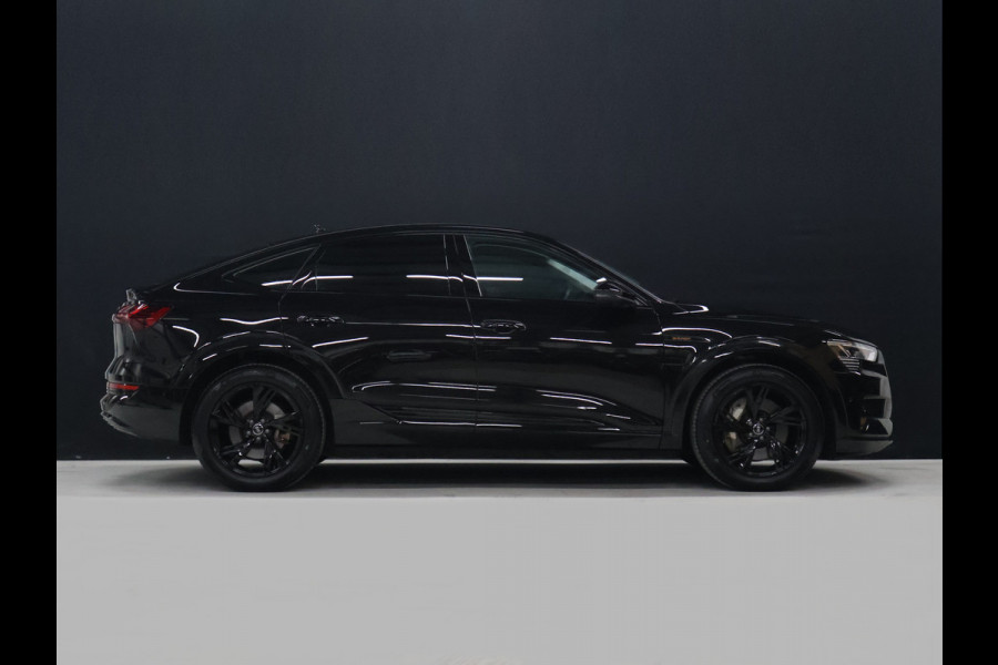 Audi e-tron Sportback 55 quattro Sport 95 kWh 92,5%SOH [BANG & OLUFSEN PREMIUM SOUNDSYSTEM, CRUISE CONTROL, MEMORY SEATS, DIGITAL DASH, TOP VIEW 360 CAMERA, NAVIGATIE, BLUETOOTH, ELEKTRISCHE ACHTERKLEP, CLIMATE CONTROL, LED, NIEUWSTAAT]