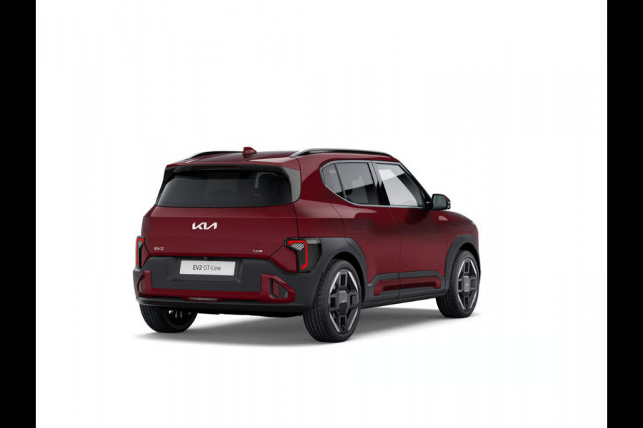 Kia EV2 GT-Line 61 kWh | Actieprijs* | 5p. | Navi. | Clima. | Adapt. Cruise. | Stoel&Stuur Verwarming | 15L Frunk | Glazen Schuif-/Kanteldak | Harman Kardon | Vegan Lederen Stoelbekleding 'GT-Line' | Dodehoekcamera | Slimme Parkeerassistentie