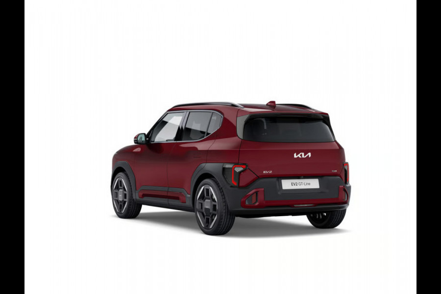 Kia EV2 GT-Line 61 kWh | Actieprijs* | 5p. | Navi. | Clima. | Adapt. Cruise. | Stoel&Stuur Verwarming | 15L Frunk | Glazen Schuif-/Kanteldak | Harman Kardon | Vegan Lederen Stoelbekleding 'GT-Line' | Dodehoekcamera | Slimme Parkeerassistentie