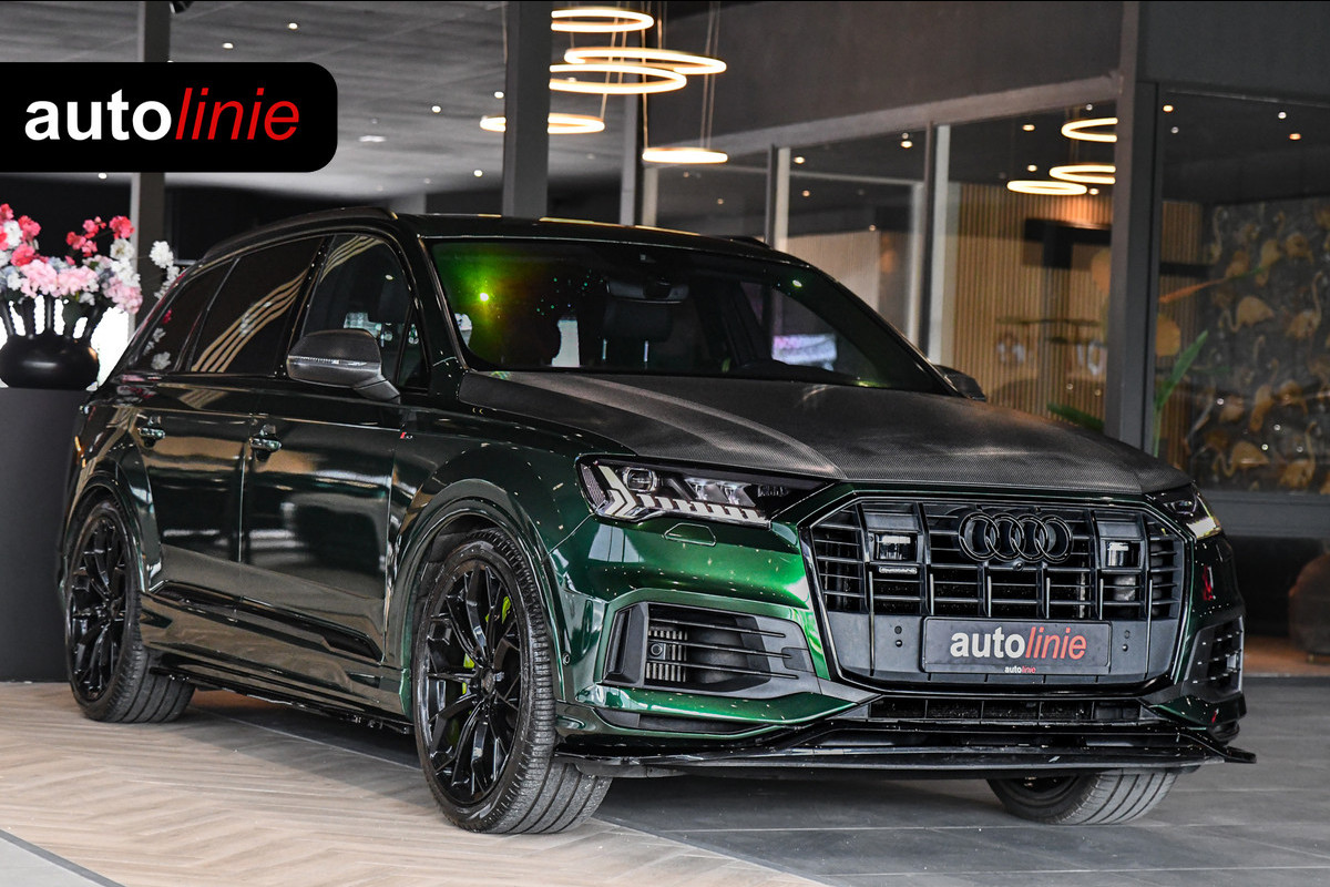 Audi Q7 55 TFSI e quattro S-Line, SQ7 look, Sterrenhemel, B&O, Memory, Pano!