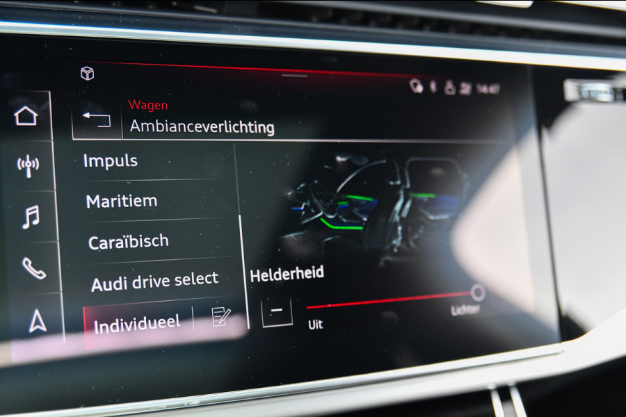 Audi Q7 55 TFSI e quattro S-Line, SQ7 look, Sterrenhemel, B&O, Memory, Pano!