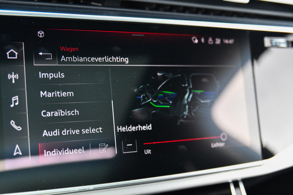 Audi Q7 55 TFSI e quattro S-Line, SQ7 look, Sterrenhemel, B&O, Memory, Pano!
