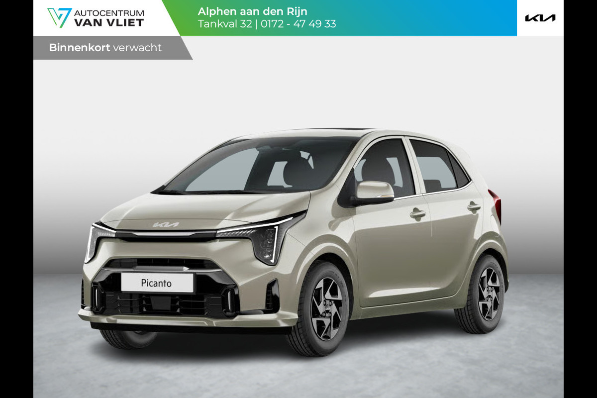 Kia Picanto 1.0 GDi ExecutiveLine | Actieprijs* | Automaat | Stoel & Stuur Verwarming | Keyless | Navi. | Cruise. | Clima. | Parkeersensoren | Achteruitrijcamera