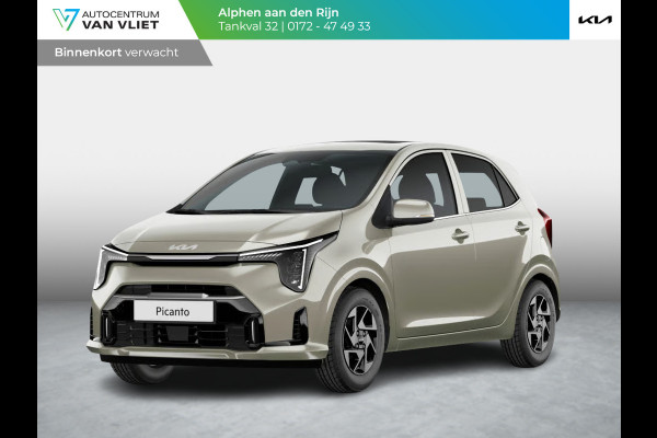 Kia Picanto 1.0 GDi ExecutiveLine | Actieprijs* | Automaat | Stoel & Stuur Verwarming | Keyless | Navi. | Cruise. | Clima. | Parkeersensoren | Achteruitrijcamera