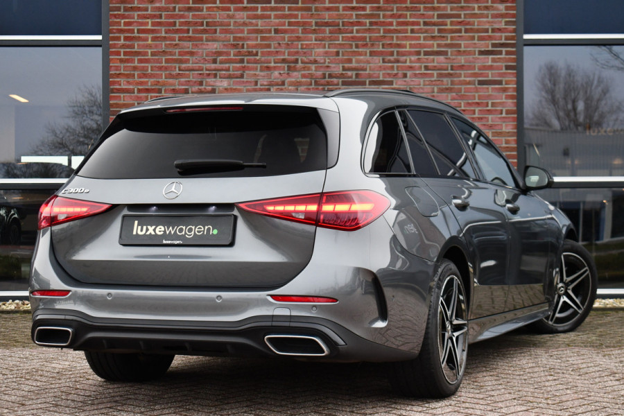 Mercedes-Benz C-Klasse Estate 300 e AMG Line Pano Distr HUD 360 Stoel-vent Night