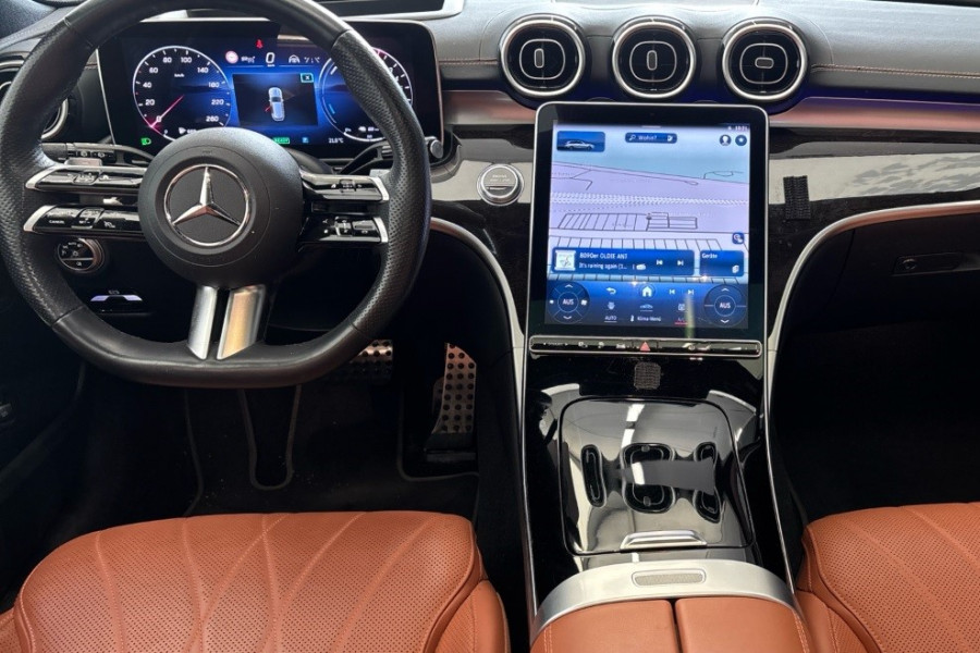 Mercedes-Benz C-Klasse Estate 300 e AMG Line Pano Distr HUD 360 Stoel-vent Night