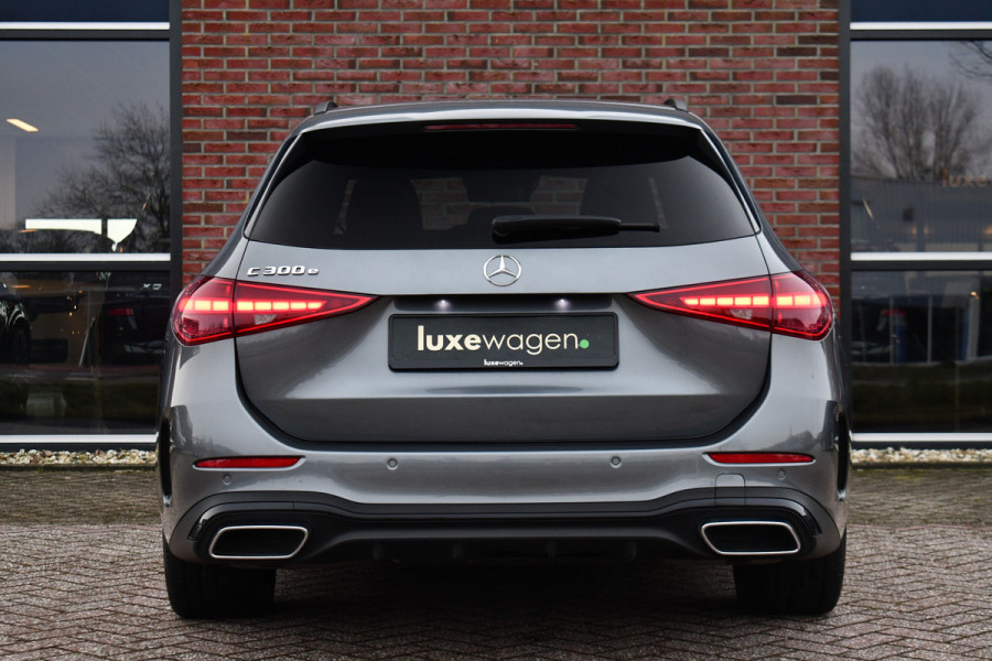 Mercedes-Benz C-Klasse Estate 300 e AMG Line Pano Distr HUD 360 Stoel-vent Night