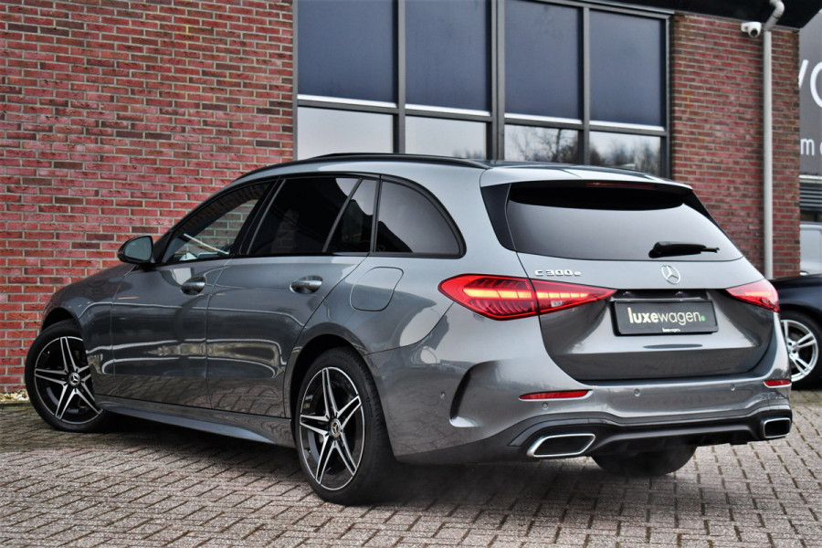 Mercedes-Benz C-Klasse Estate 300 e AMG Line Pano Distr HUD 360 Stoel-vent Night