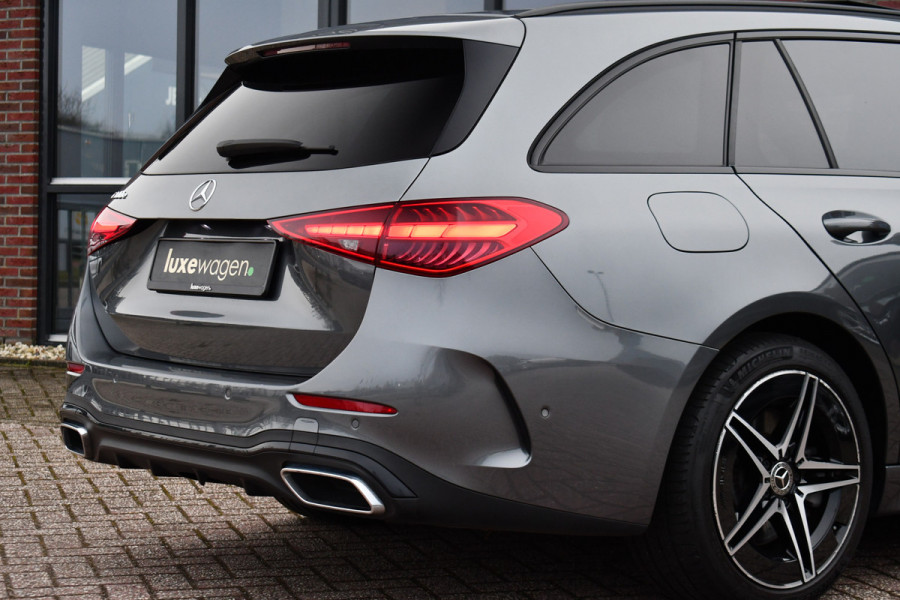 Mercedes-Benz C-Klasse Estate 300 e AMG Line Pano Distr HUD 360 Stoel-vent Night
