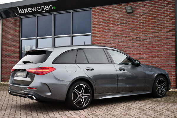 Mercedes-Benz C-Klasse Estate 300 e AMG Line Pano Distr HUD 360 Stoel-vent Night