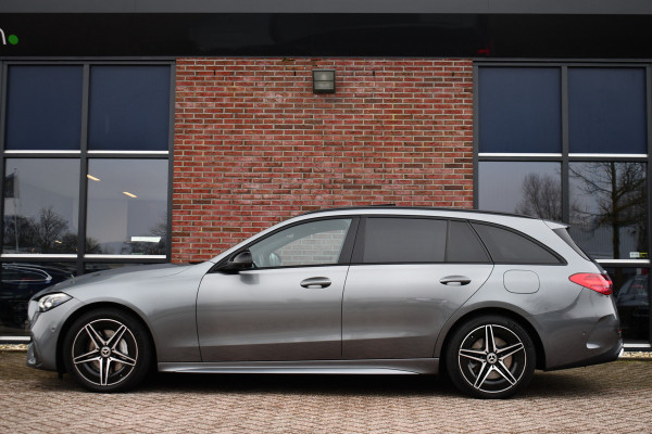 Mercedes-Benz C-Klasse Estate 300 e AMG Line Pano Distr HUD 360 Stoel-vent Night
