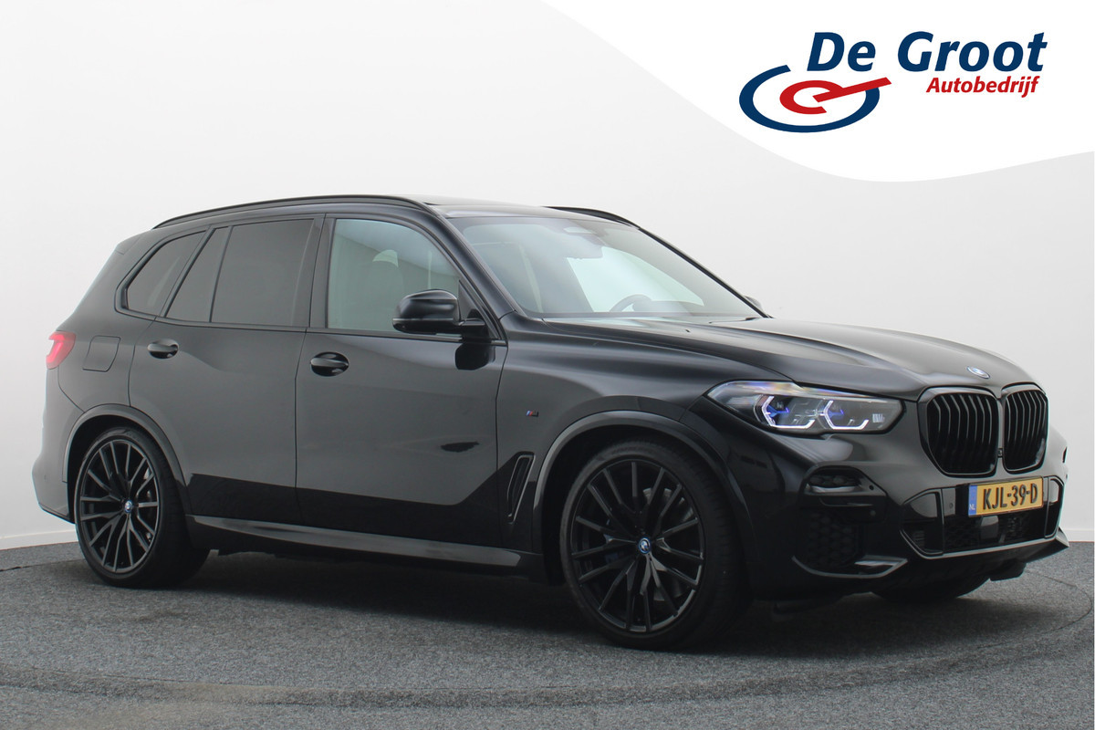 BMW X5 xDrive45e High Executive Laser, Panoramadak, Head-Up, 360° Camera, ACC, Luchtvering, H&K, Trekhaak, 22"