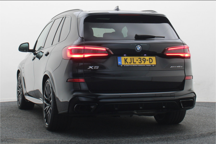 BMW X5 xDrive45e High Executive Laser, Panoramadak, Head-Up, 360° Camera, ACC, Luchtvering, H&K, Trekhaak, 22"