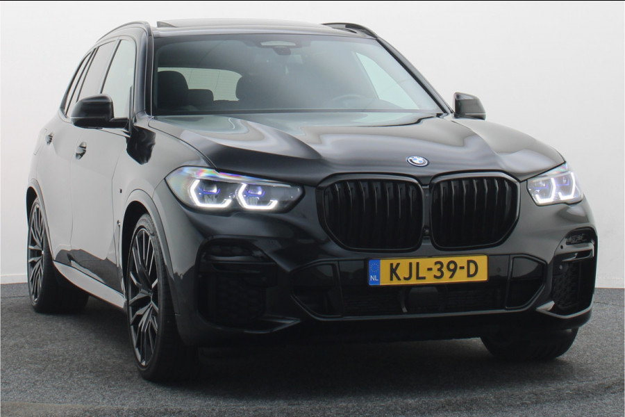 BMW X5 xDrive45e High Executive Laser, Panoramadak, Head-Up, 360° Camera, ACC, Luchtvering, H&K, Trekhaak, 22"