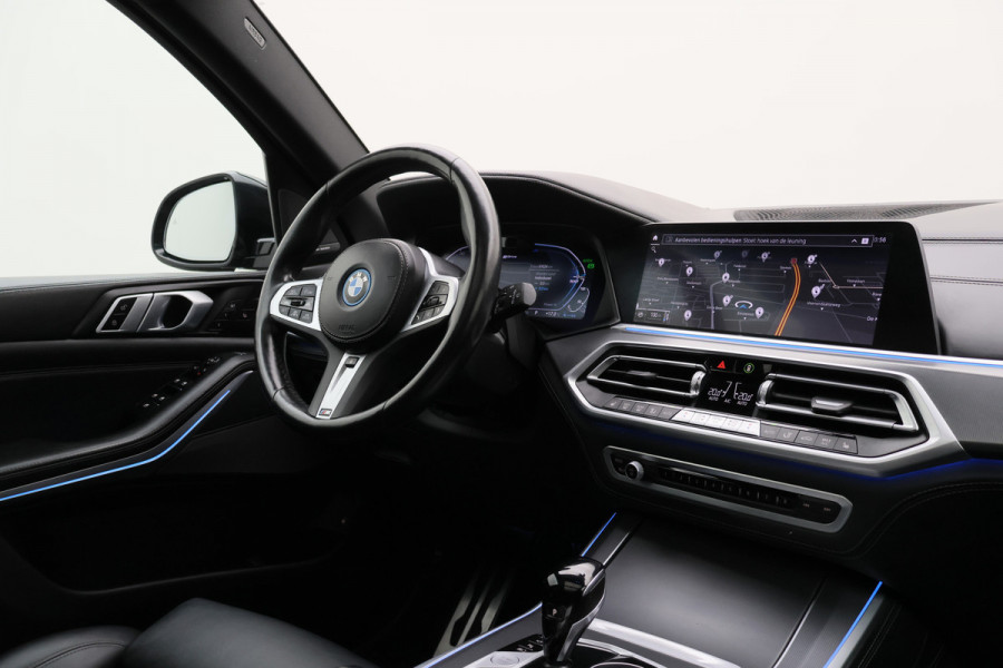 BMW X5 xDrive45e High Executive Laser, Panoramadak, Head-Up, 360° Camera, ACC, Luchtvering, H&K, Trekhaak, 22"