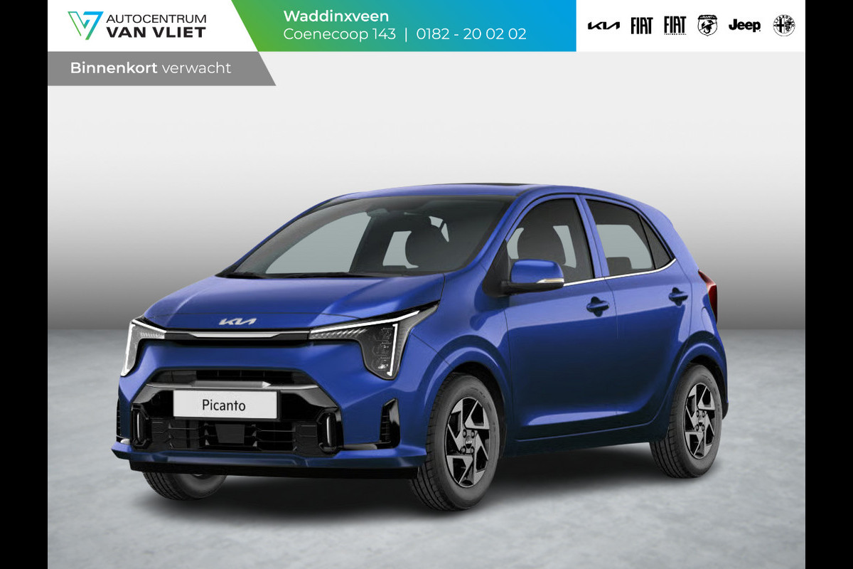 Kia Picanto 1.0 GDi DynamicLine | Automaat | Levering oktober | Navi. | Airco | Cruise. | Camera | Carplay