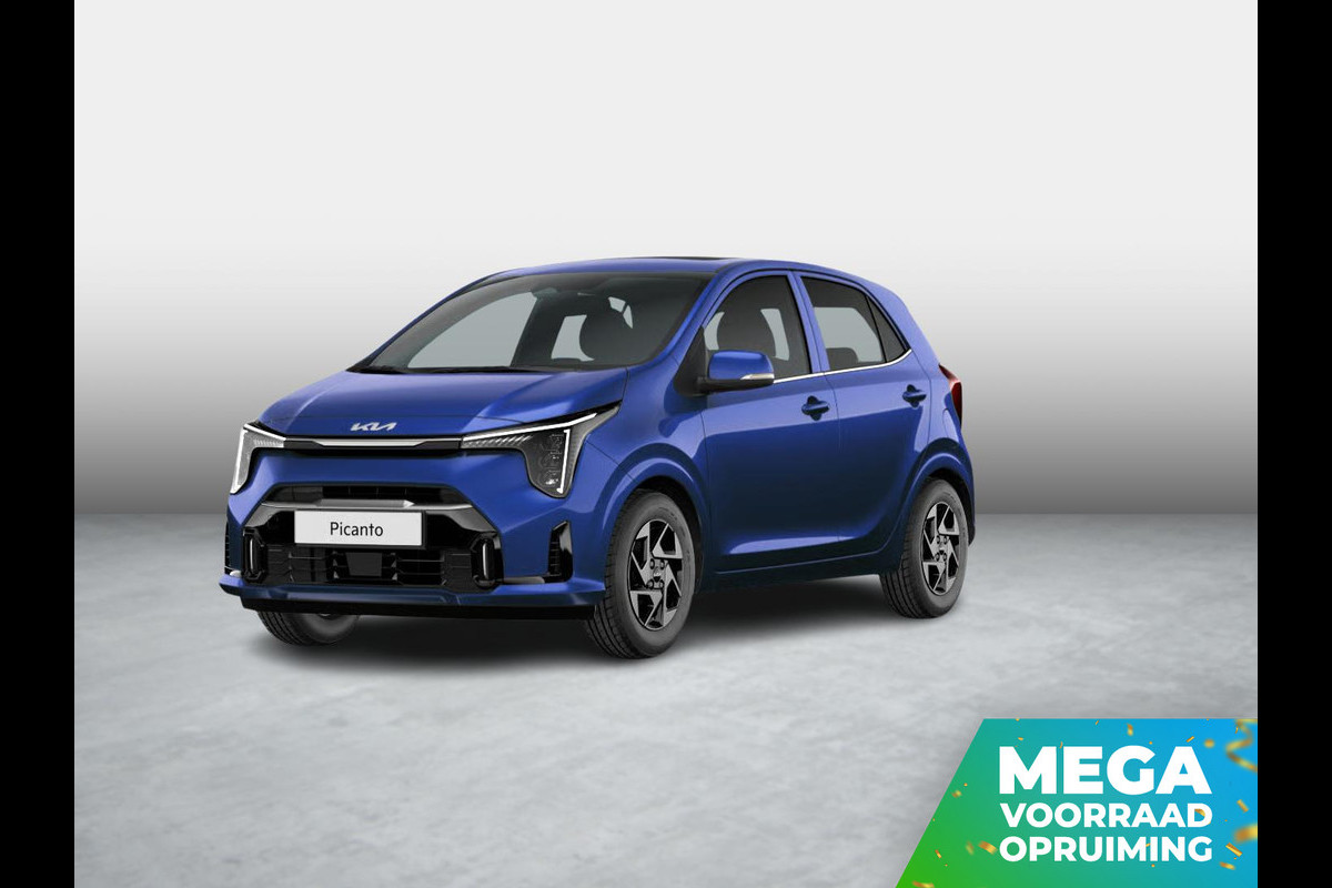 Kia Picanto 1.0 GDi GT-Line | Actieprijs* | Direct leverbaar | Schuif/Kanteldak | Stoel & Stuurverwarming | Dodehoekassistentie | Navi. | Clima. | Cruise. | GT-Line Bekleding in Lederlook