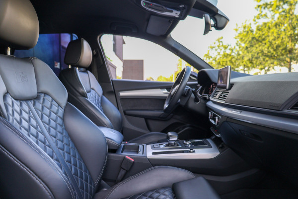 Audi Q5 55 TFSI e quattro Competition | S-LINE | SOH 86% | LEDER | B&O | ACC | LUCHTVERING | TREKHAAK | HUD |