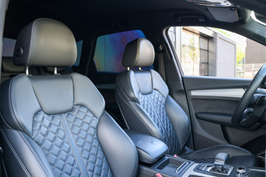 Audi Q5 55 TFSI e quattro Competition | S-LINE | SOH 86% | LEDER | B&O | ACC | LUCHTVERING | TREKHAAK | HUD |