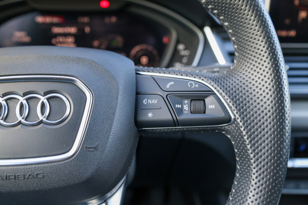 Audi Q5 55 TFSI e quattro Competition | S-LINE | SOH 86% | LEDER | B&O | ACC | LUCHTVERING | TREKHAAK | HUD |