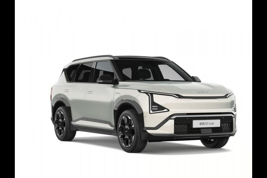 Kia EV5 GT-Line Business Edition 81.4 kWh | Actieprijs* | Clima. | Adapt. Cruise. | Dodehoekassistentie | Schuif-/Kanteldak | GT-Line Vegan Lederen Bekleding