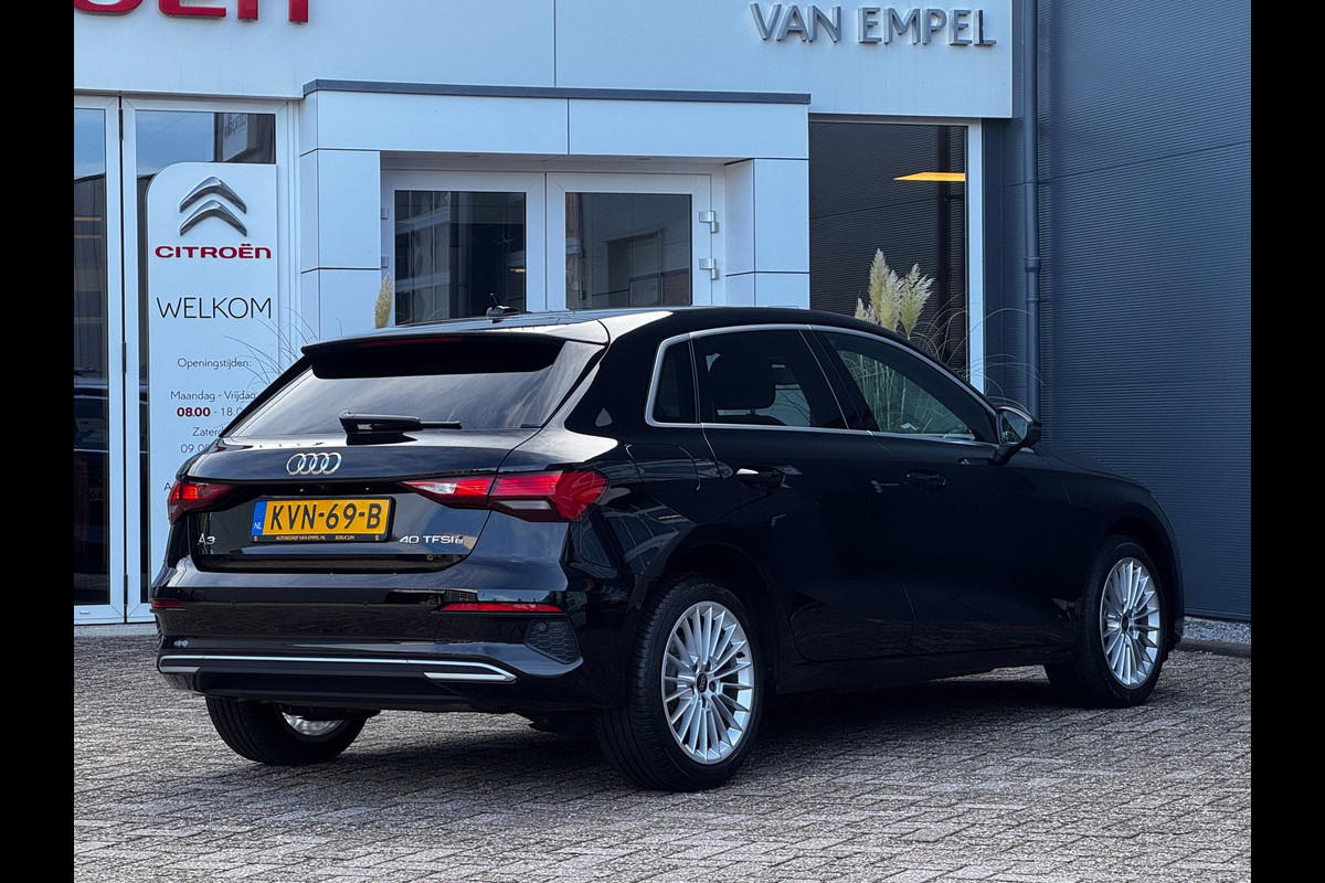 Audi A3 Sportback 40 TFSI e 204 PK Advanced edition | 93 % SOH | Audi dealer onderhouden | Camera | Stoelverwarming