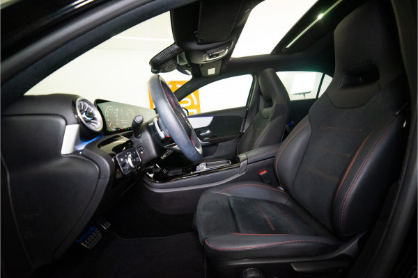 Mercedes-Benz A-Klasse 250 e Premium AMG Facelift 218PK | Pano | Sfeer | Keyless | Carplay | 12 MND Garantie