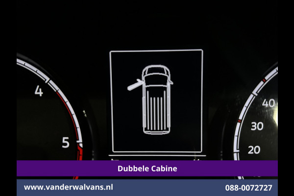 Volkswagen Transporter 2.0 TDI 150pk Automaat L2H1 Dubbele Cabine Euro6 Airco | 6-Zits | Camera | Navigatie | Apple Carplay | Cruisecontrol Android Auto, Stoelverwarming, 2500kg Trekhaak, Achterklep