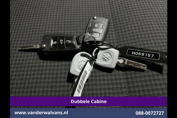Volkswagen Transporter 2.0 TDI 150pk Automaat L2H1 Dubbele Cabine Euro6 Airco | 6-Zits | Camera | Navigatie | Apple Carplay | Cruisecontrol Android Auto, Stoelverwarming, 2500kg Trekhaak, Achterklep