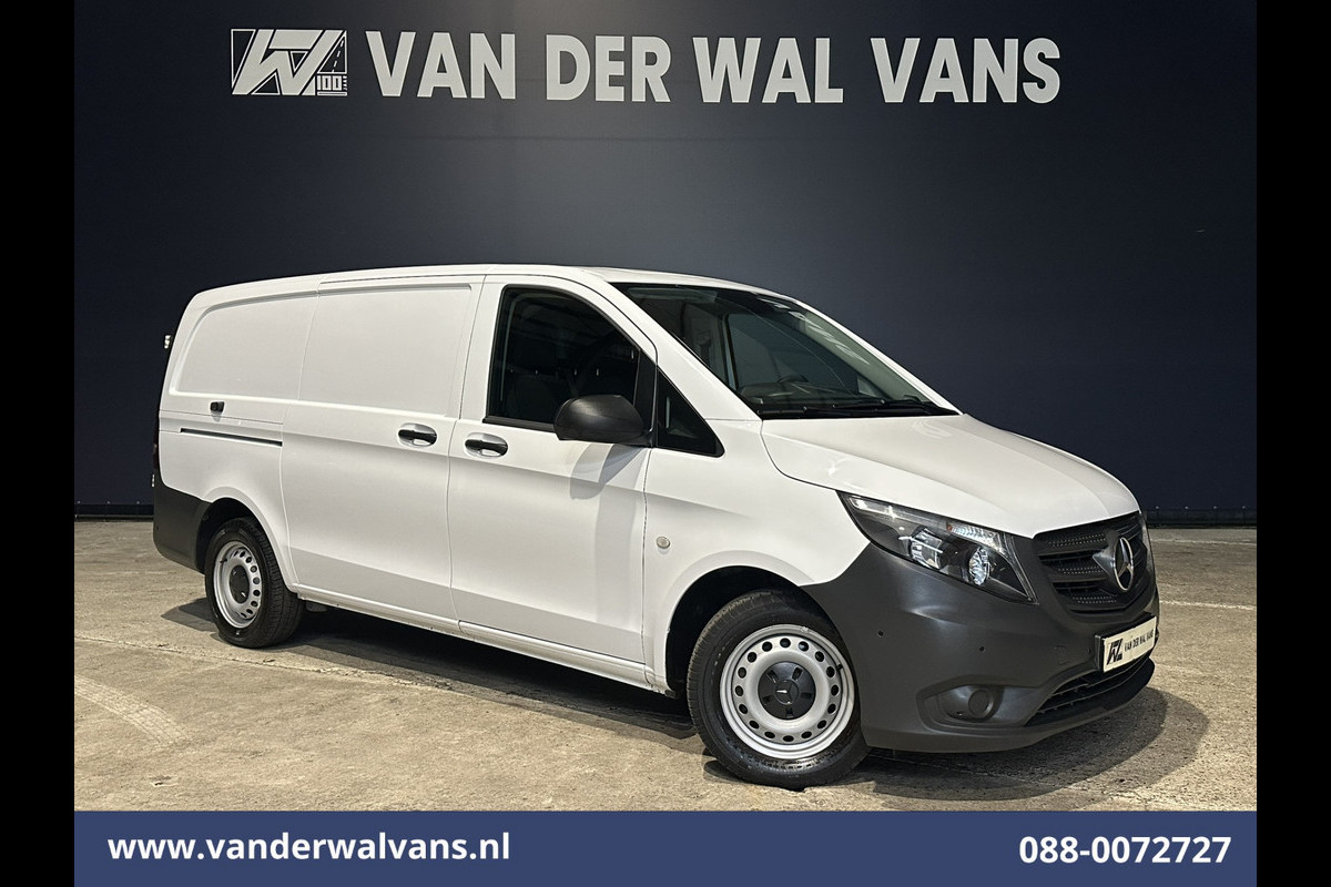 Mercedes-Benz Vito 116 CDI 164pk L2H1 Euro6 Airco | Camera | Navigatie | Apple Carplay | Cruisecontrol Android Auto, Parkeersensoren, Bijrijdersbank