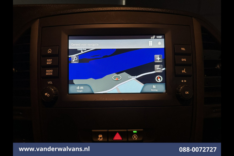 Mercedes-Benz Vito 116 CDI 164pk L2H1 Euro6 Airco | Camera | Navigatie | Apple Carplay | Cruisecontrol Android Auto, Parkeersensoren, Bijrijdersbank