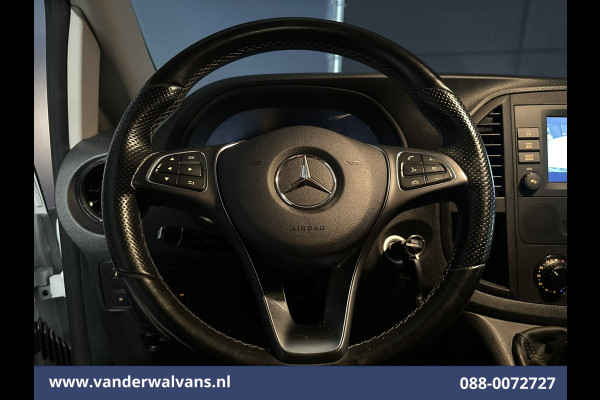 Mercedes-Benz Vito 116 CDI 164pk L2H1 Euro6 Airco | Camera | Navigatie | Apple Carplay | Cruisecontrol Android Auto, Parkeersensoren, Bijrijdersbank