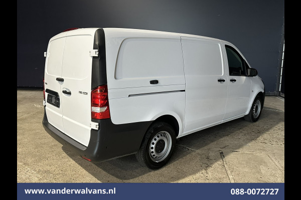 Mercedes-Benz Vito 116 CDI 164pk L2H1 Euro6 Airco | Camera | Navigatie | Apple Carplay | Cruisecontrol Android Auto, Parkeersensoren, Bijrijdersbank
