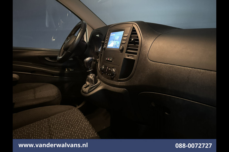 Mercedes-Benz Vito 116 CDI 164pk L2H1 Euro6 Airco | Camera | Navigatie | Apple Carplay | Cruisecontrol Android Auto, Parkeersensoren, Bijrijdersbank