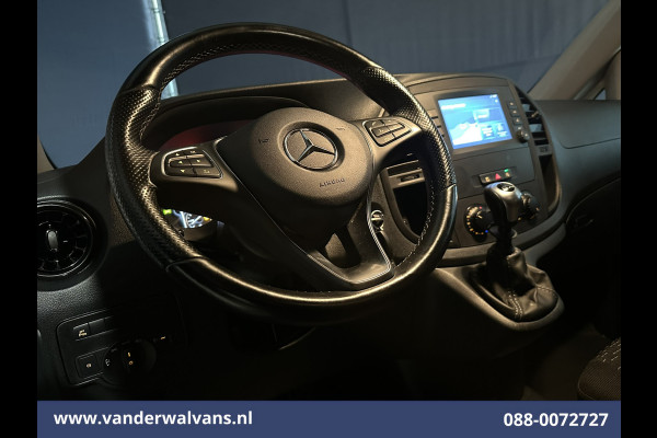Mercedes-Benz Vito 116 CDI 164pk L2H1 Euro6 Airco | Camera | Navigatie | Apple Carplay | Cruisecontrol Android Auto, Parkeersensoren, Bijrijdersbank