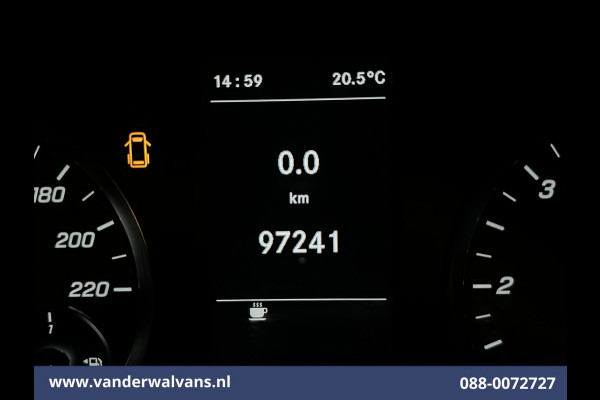 Mercedes-Benz Vito 116 CDI 164pk L2H1 Euro6 Airco | Camera | Navigatie | Apple Carplay | Cruisecontrol Android Auto, Parkeersensoren, Bijrijdersbank