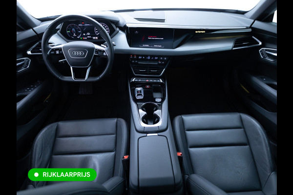 Audi e-tron GT 93 kWh | Luchtvering | Panoramadak | Daytona grijs | Leer | 20" LMV | Stoelverwarming V+A | Ambienteverlichting, Camera systeem Area View, Volledig Audi dealer onderhouden