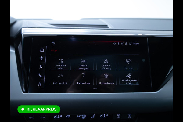 Audi e-tron GT 93 kWh | Luchtvering | Panoramadak | Daytona grijs | Leer | 20" LMV | Stoelverwarming V+A | Ambienteverlichting, Camera systeem Area View, Volledig Audi dealer onderhouden