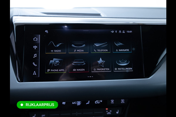 Audi e-tron GT 93 kWh | Luchtvering | Panoramadak | Daytona grijs | Leer | 20" LMV | Stoelverwarming V+A | Ambienteverlichting, Camera systeem Area View, Volledig Audi dealer onderhouden