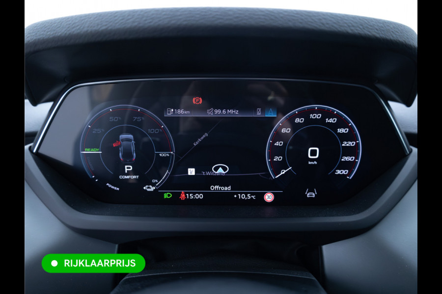 Audi e-tron GT 93 kWh | Luchtvering | Panoramadak | Daytona grijs | Leer | 20" LMV | Stoelverwarming V+A | Ambienteverlichting, Camera systeem Area View, Volledig Audi dealer onderhouden