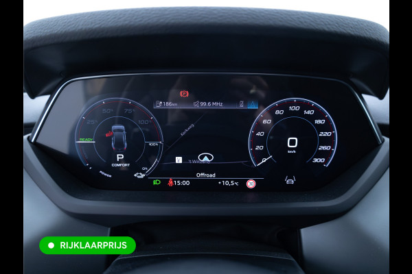 Audi e-tron GT 93 kWh | Luchtvering | Panoramadak | Daytona grijs | Leer | 20" LMV | Stoelverwarming V+A | Ambienteverlichting, Camera systeem Area View, Volledig Audi dealer onderhouden