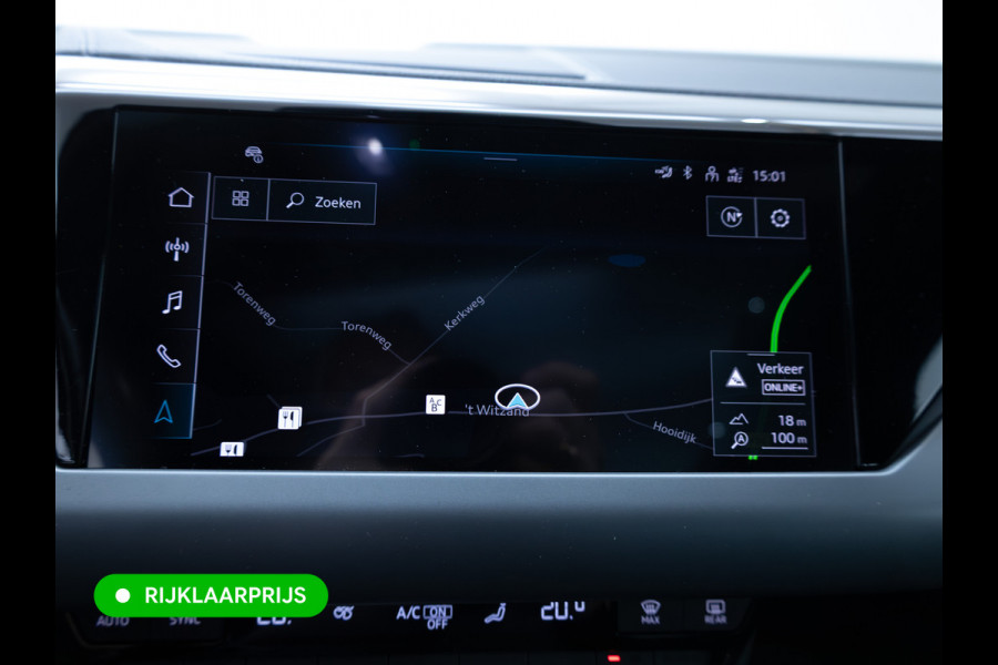 Audi e-tron GT 93 kWh | Luchtvering | Panoramadak | Daytona grijs | Leer | 20" LMV | Stoelverwarming V+A | Ambienteverlichting, Camera systeem Area View, Volledig Audi dealer onderhouden