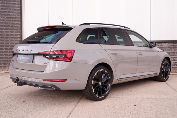 Škoda Superb Combi 1.4 TSI iV Sportline Business | Elek. Trekhaak | Memory | Sfeerverlichting | Carplay | Navi |