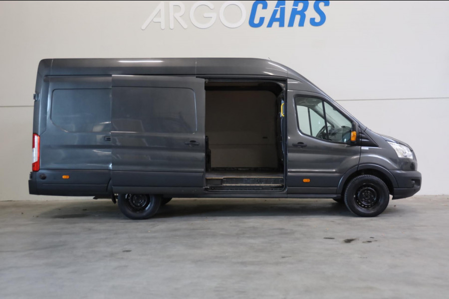 Ford Transit 350 2.0 TDCI L4/H3 170PK GRIJS Limited RWD CAMERA PDC AIRCO CRUISE CONTROL TOPSTAAT LEASE V/A €142,- p.m. INRUIL MOG