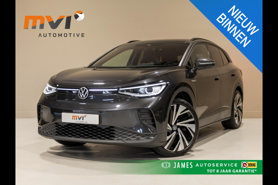 Volkswagen ID.4 Max 77 kWh SOH 91% / 204pk / Panorama dak / Trekhaak / Kuipstoelen / Elektrische stoelverstelling /