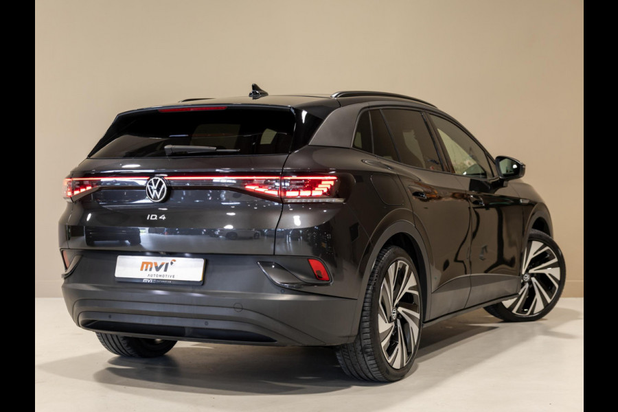 Volkswagen ID.4 Max 77 kWh SOH 91% / 204pk / Panorama dak / Trekhaak / Kuipstoelen / Elektrische stoelverstelling /