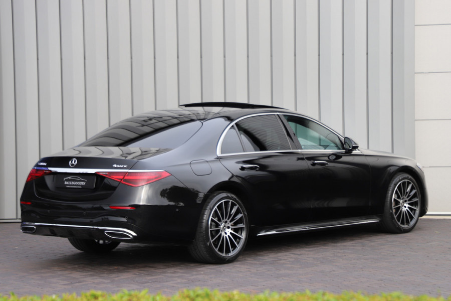 Mercedes-Benz S-Klasse 400d AMG 4MATIC Lang | 331PK | Luchtvering | Massage | Head-up | Keyless-go | Distronic+ | Leder exclusief | 2021.