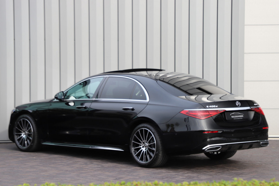 Mercedes-Benz S-Klasse 400d AMG 4MATIC Lang | 331PK | Luchtvering | Massage | Head-up | Keyless-go | Distronic+ | Leder exclusief | 2021.